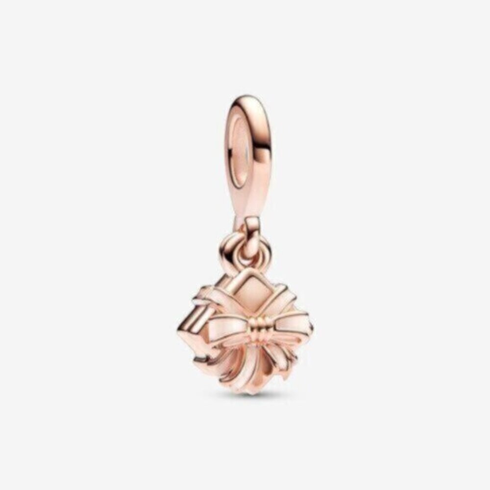 Pandora Rose Gold Gift Box Dangle Charm